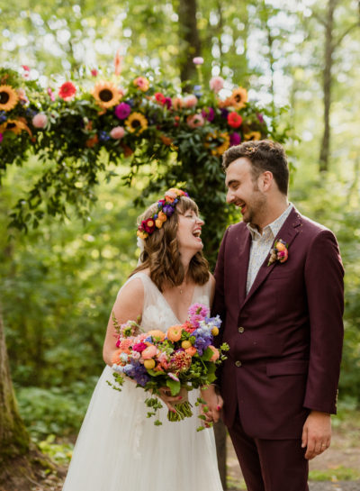 Breanne + Robbie’s Colorful Wedding || The Atrium || Solon Springs, WI